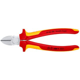 Alicates De Corte Diagonal Knipex Cromado 180 Mm