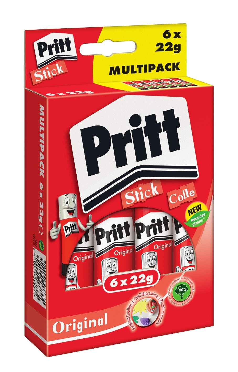 Pritt Pegamento En Barra Multipack 6 St X 22g, 9h Ps6bf