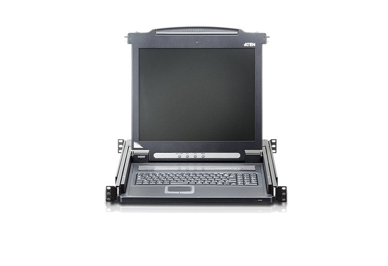 EAN 4719264642463 - ATEN CL1000N consola de rack 48,3 cm (19") Negro 1U imagen 3