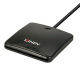 EAN 4002888434072 - Lindy 43407 lector de tarjeta magnética USB Negro imagen 1