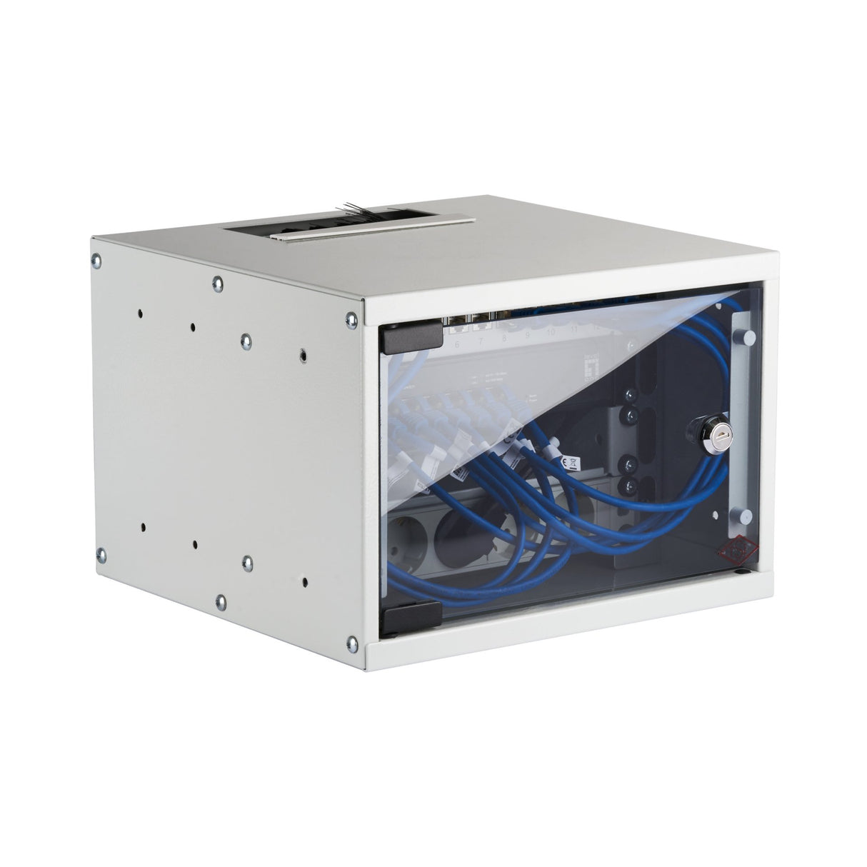 EAN 4049759322328 - EFB Elektronik WGB-1004GR.30-SET1 armario rack 4U Bastidor de pared Gris imagen 1