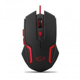 Esperanza Egm205r Mx205 Fighter -Raton Gaming Optical Usb - Red