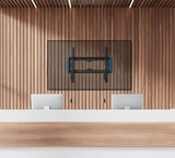 Soporte B-Tech Elements Fixed 400 Flat 165,1 Cm (65") Pared Negro, Azul