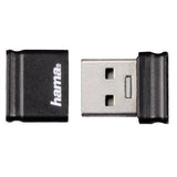 Hama Smartly Memoria Pendrive Usb 2.0 Con Tapa - 64gb De Capacidad - 15mb/S De Transferencia - Negro