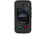 Telefono Trevi Flex Plus 90 4g Flip Senior Phone Dual Screen Black