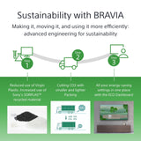 Sony Fw-55bz30l/Tm  Pantalla Plana Para Señalización Digital 139,7 Cm (55") Lcd Wifi 440 Cd / M² 4k Ultra Hd Negro Android 24/7