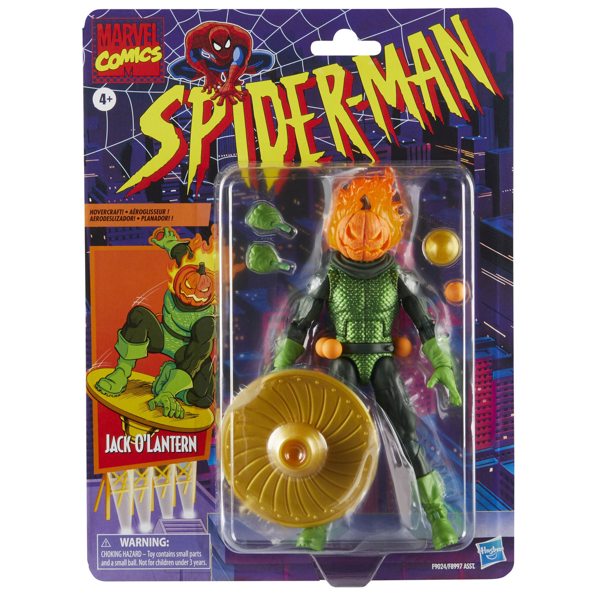 Figura Hasbro Marvel Comics Spiderman Jack O'Lantern