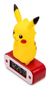 Lampara Led Reloj Despertador Teknofun Madcow Entertainment Pokemon Pikachu 20 Cm