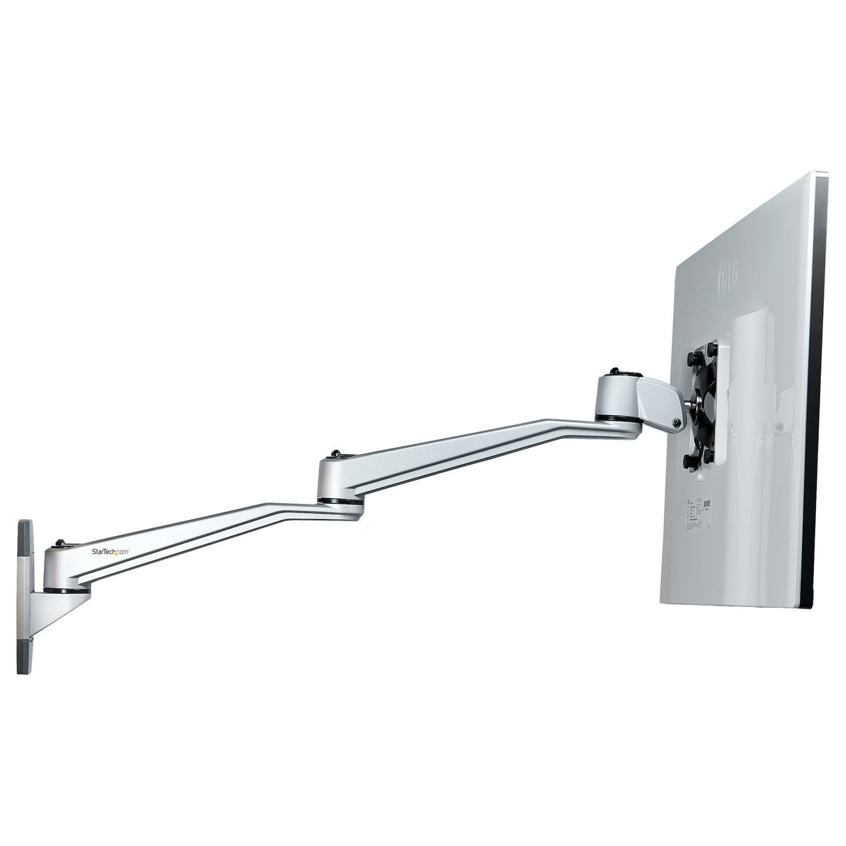 Startech.Com Brazo De Montaje En Pared Para Soporte De Monitores Vesa Hasta 30" - Con Brazo Articulado De 52cm - Premium
