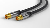 EAN 4040849703843 - Wentronic 70384 cable coaxial 5 m Negro imagen 2
