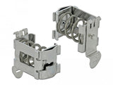 Delock Schirmklemme Für Hutschiene - Cabledurchmesser 10 - 20 Mm