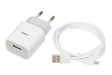 EAN 5903968680954 - iBox ILUC41W cargador de dispositivo móvil Universal Blanco Corriente alterna Interior imagen 1