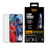 Panzerglass 2-Way Privacy 17/18 Pro Max Ultra Wide Fastfit Box