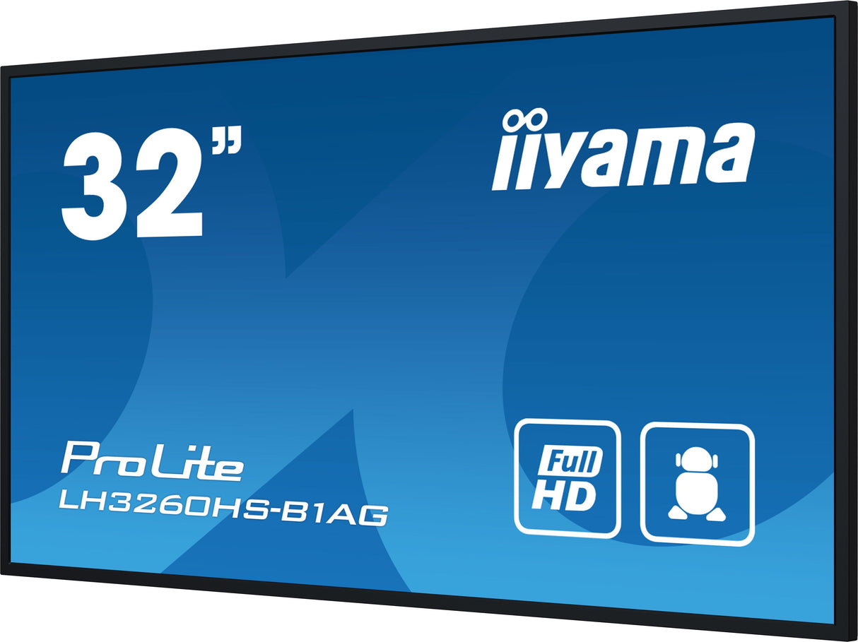 Monitor Iiyama 80.0cm 31,5" Lh3260hs-B1ag 16:9 3xhdmi+2xusb Spk B Retail