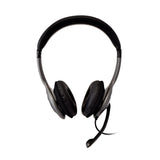 EAN 662919104547 - V7 HU521-2EP auricular y casco Auriculares Alámbrico Diadema Oficina/Centro de llamadas Negro, Plata imagen 6