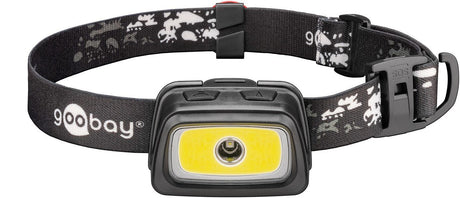 EAN 4040849583919 - Goobay 58391 linterna Negro, Rojo, Blanco Linterna con cinta para cabeza LED imagen 1