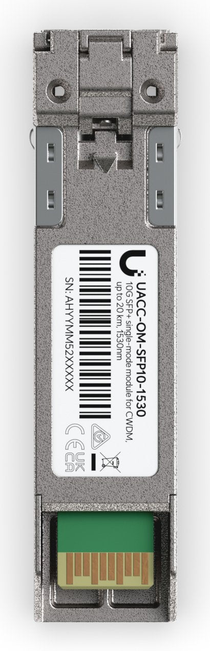 Ubiquiti Uacc-Om-Sfp10-1530 10g Cwdm Single-Mode Optical Module