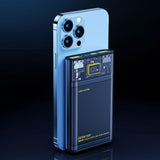 EAN 6941027632048 - WEKOME WP-321 Polímero de litio 20000 mAh Cargador inalámbrico Negro, Transparente imagen 9