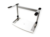 Roline Laptop- Impresora-Mesa, Ajustable, Gris