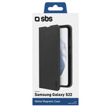 Sbs Book Wallet Lite Samsung Galaxy S22+, Negro