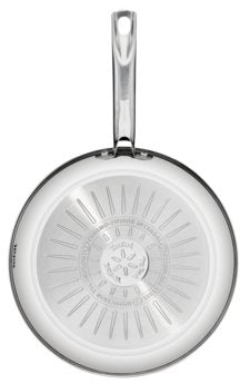 Tefal B8170644 Intuition Frypan, 28cm, Stainless Steel, Suitable For Induction