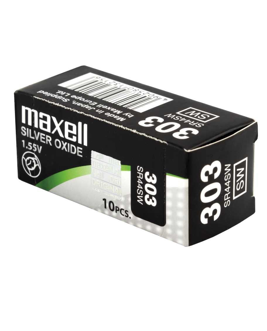 Maxell Pila Oxido Plata (303) Sr44sw Blister*1 Eu 0% Mercurio