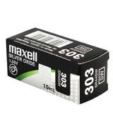 Maxell Pila Oxido Plata (303) Sr44sw Blister*1 Eu 0% Mercurio