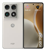 EAN 0840493610832 - Motorola razr fold 20,6 cm (8.09") SIM doble Android 16.0 5G USB Tipo C 16 GB 512 GB 6000 mAh Blanco imagen 1