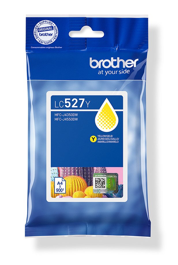 EAN 4977766839587 - Brother LC527Y cartucho de tinta 1 pieza(s) Original Amarillo imagen 1