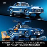 Mattel Mega Hot Wheels Mercedes-Benz 300sl, Juguete De Construcción Escala 1:24 Hww25