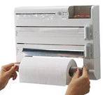 Leifheit 25723 Portarollo De Papel Soporte Para Toallas De Papel Colgado En Pared Blanco
