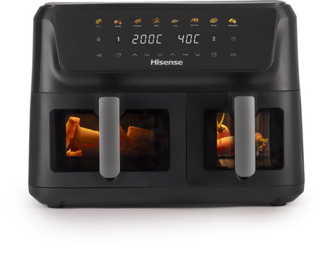 EAN 3838783014481 - Hisense HAF2700DCD Doble 11 L Independiente 2700 W Freidora de aire caliente Negro imagen 9
