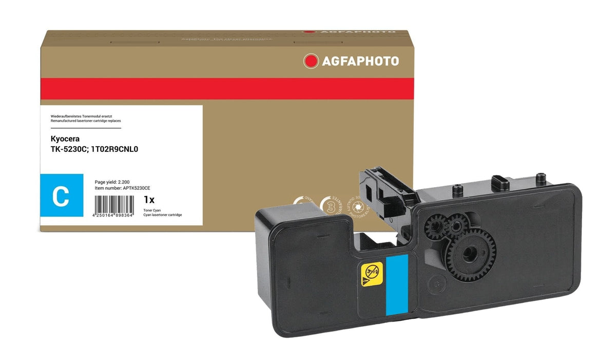 Recambio De Tóner Agfaphoto Aptk5230ce. Kyocera Tk-5230c