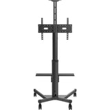 Vision X-Series Vfm-F22 Carrito Altura Ajustable Para Pantalla Lcd Acero Aluminio Negro Mate Tamaño De Pantalla: 31"-80"