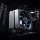 Ventilador Con Disipador De Cpu Mars Gaming Mcpu-Xpro Tdp 190w 3 Heatpipes Torre Pwm Fdb Negro