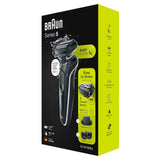 Braun 51-W1500s Afeitadora En Seco Y Húmedo, Negro Blanco