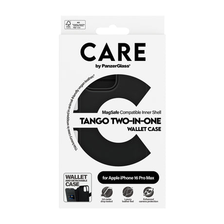 EAN 5715685003943 - PanzerGlass CARE™ by ® Tango 2-in-1 Wallet Case w. MagSafe iPhone 16 Pro Max funda para teléfono móvil Ne imagen 3