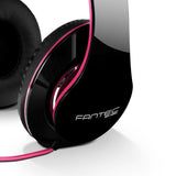 Fantec Shp-250aj Auriculares Diadema Negro, Rosa