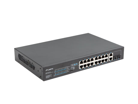 EAN 5901969429299 - Lanberg RSFE-16P-2C-150 switch No administrado Gigabit Ethernet (10/100/1000) Energía sobre Ethernet (PoE imagen 3