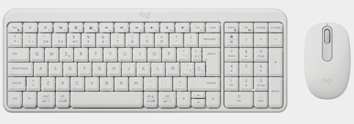EAN 5099206130821 - Logitech MK250 Compact Bluetooth Wireless Combo teclado Ratón incluido Universal RF Wireless + Bluetooth  imagen 1