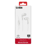 Sbs Mix 10 Kopfhörer In-Ear 3,5mm Klinkenmecker Blanco