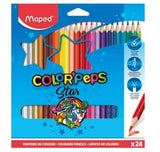 Maped Lápices De Colores Color´Peps Star C/ Certificado Fsc Surtidos En Estuche De 24