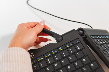 EAN 8717399995146 - BakkerElkhuizen Goldtouch Travel Go2 Wired teclado Oficina USB QWERTZ Alemán Negro imagen 7