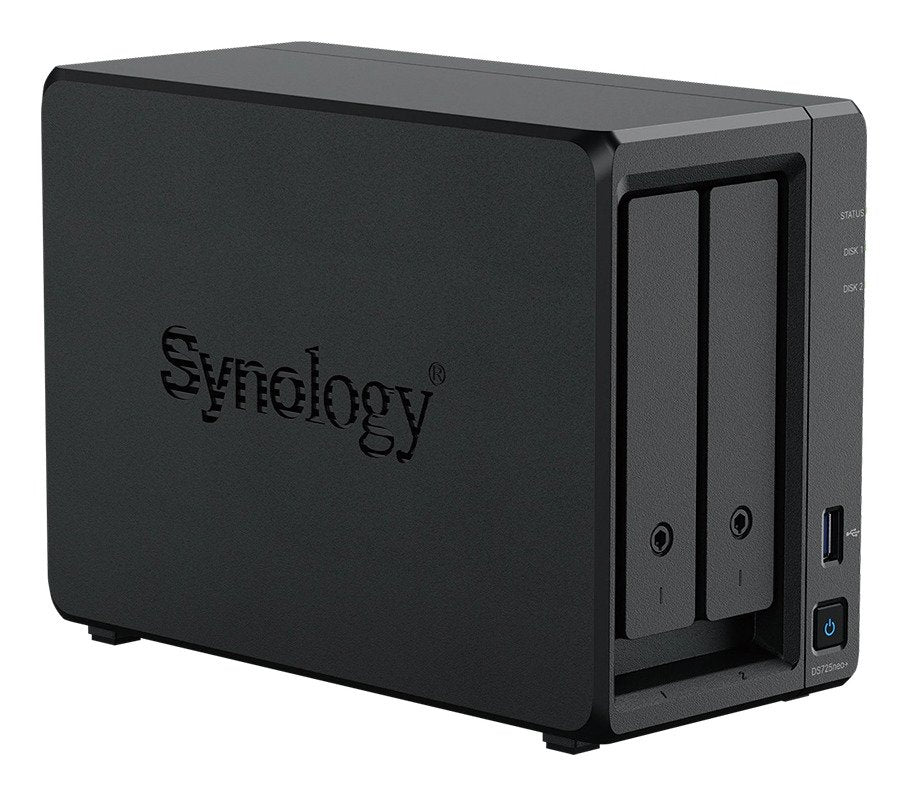 Servidor Nas Ds725ne+ 2x0hdd 2,6ghz 1x4gb Ddr4 1x1gbe 2,5gbe