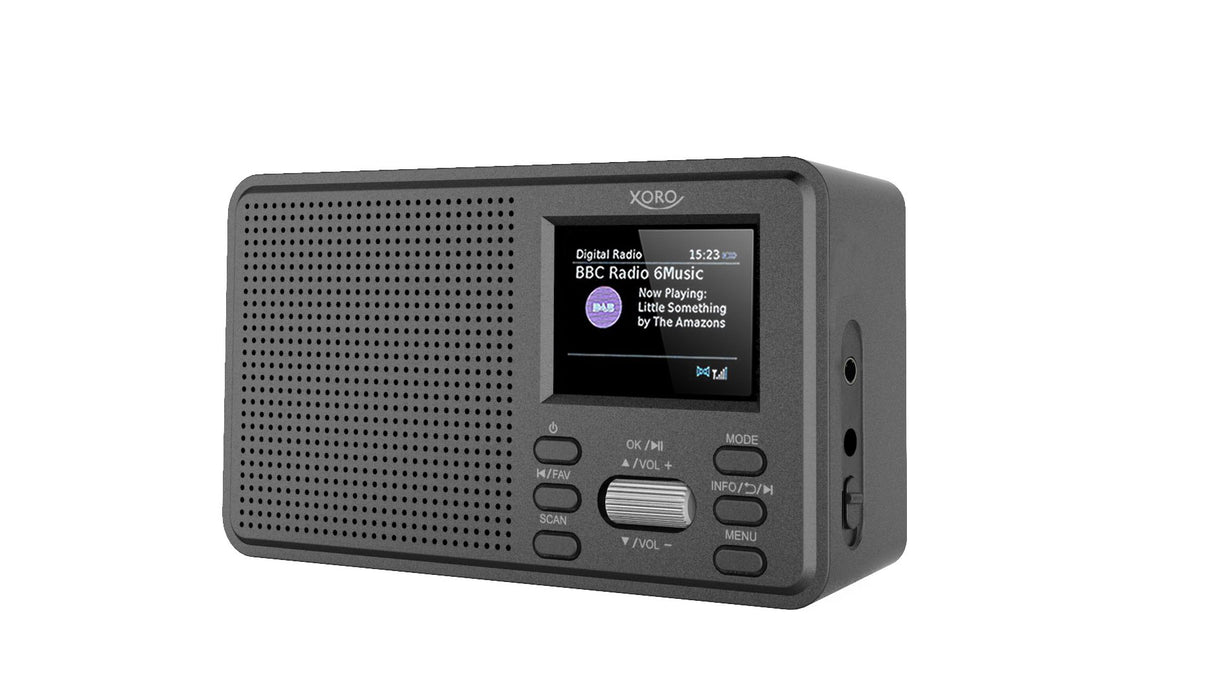 EAN 4260427613627 - Xoro DAB 142 Portátil Digital Negro imagen 1