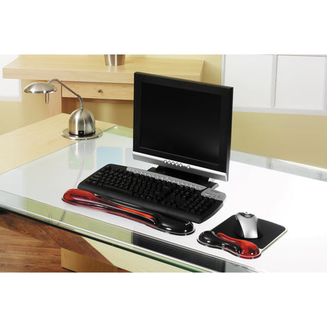 EAN 0636638006208 - Kensington 62398 descansa muñecas Negro, Rojo imagen 3