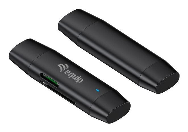 EAN 4015867241653 - Equip 245462 lector de tarjeta USB 3.2 Gen 1 (3.1 Gen 1) Type-A/Type-C Negro imagen 2