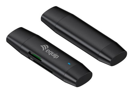 EAN 4015867241653 - Equip 245462 lector de tarjeta USB 3.2 Gen 1 (3.1 Gen 1) Type-A/Type-C Negro imagen 2