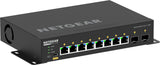 Netgear Gsm4210px-100eus Switch Gestionado L2/L3 Gigabit Ethernet (10/100/1000) Energía Sobre Ethernet (Poe) Negro
