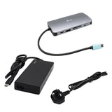 I-Tec Dock Usb-C Metal Nano Hdmi/Vga With Lan + Universal Charger 77 W